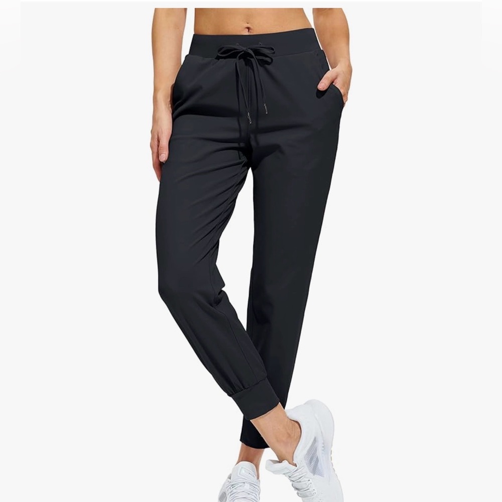 LIBIN Women’s Black Joggers - Picture 2 of 3